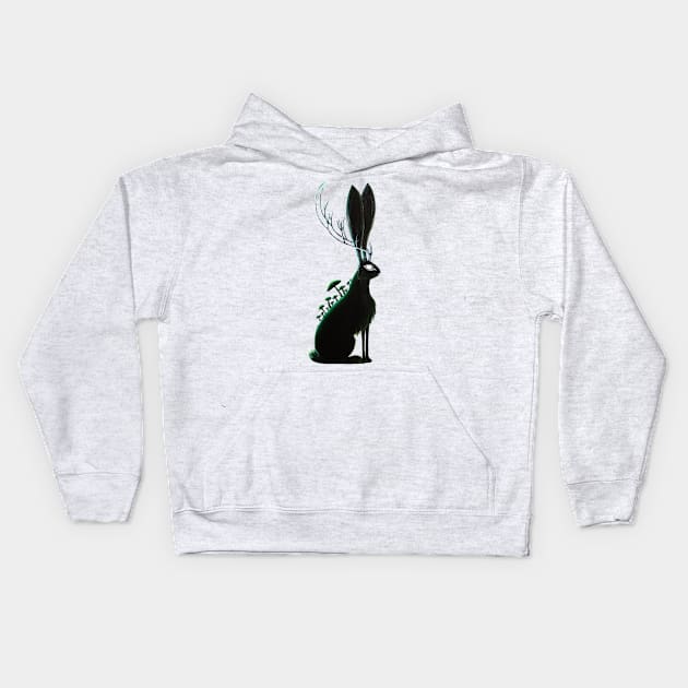 The Jackalope Kids Hoodie by EYCIIR